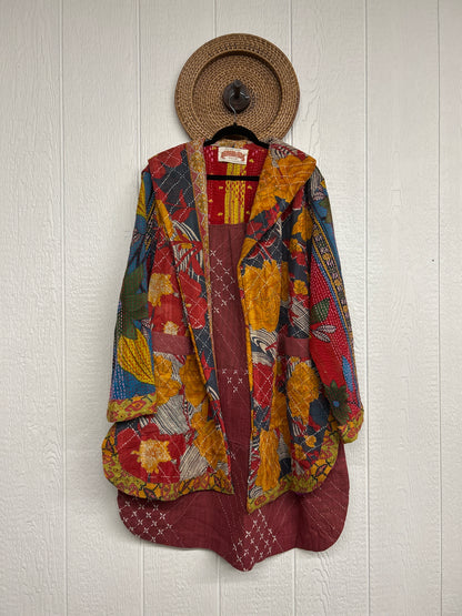 Fine Kantha Drifter Coat 1026 060