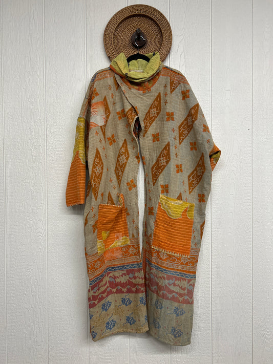 Fine Kantha Cowl Split Pullover 1225 207