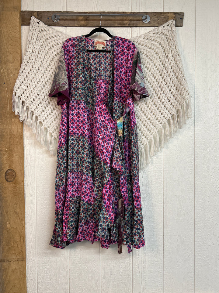Summer Flourish Wrap Dress 0725 042