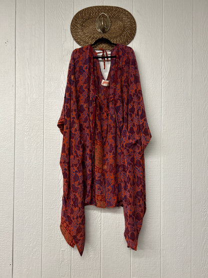 Crepe Sari Orchid Kimono 0626 120