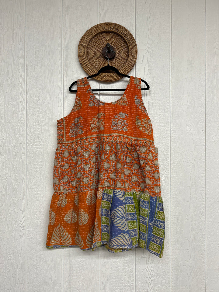 Kantha Meadow Mini Dress 0425 181