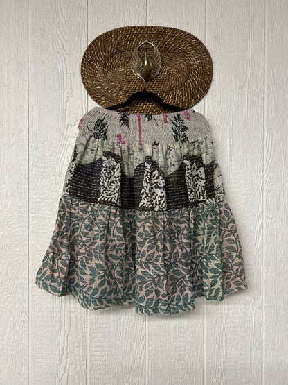 Pareo Kantha Meadow Skirt 0826 267