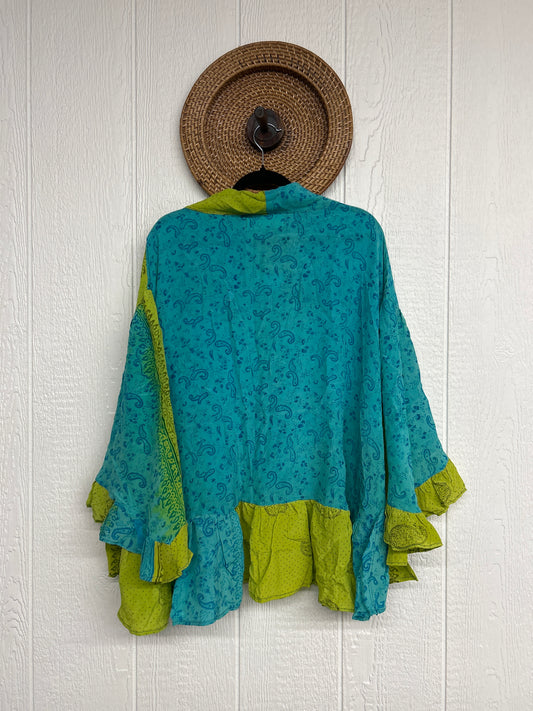 Crepe Sari Wild Rose Top 0426 237