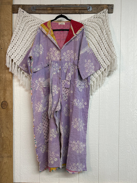 Kantha Zen Hoodie Jumpsuit 0925 209