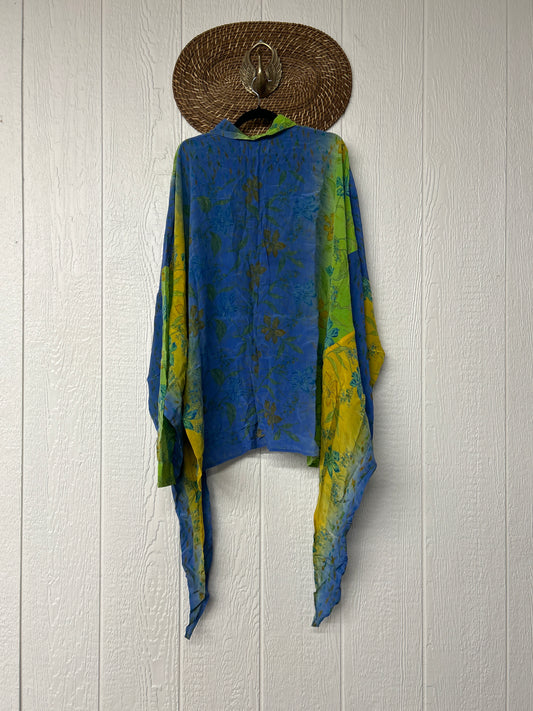 Crepe Sari Nirvana Button Down 1125 011