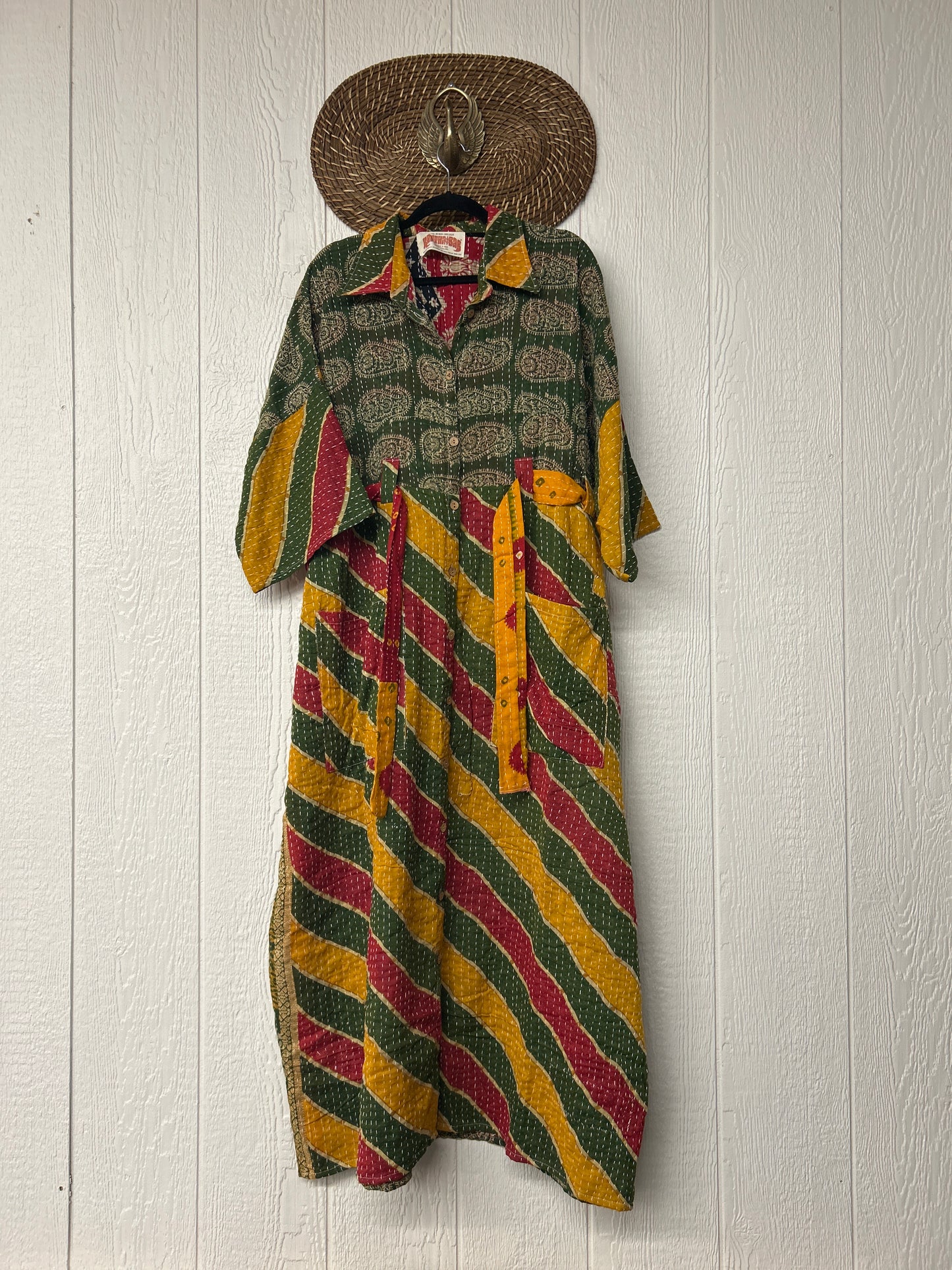 Pareo Kantha Gravity Duster Dress 0226 215