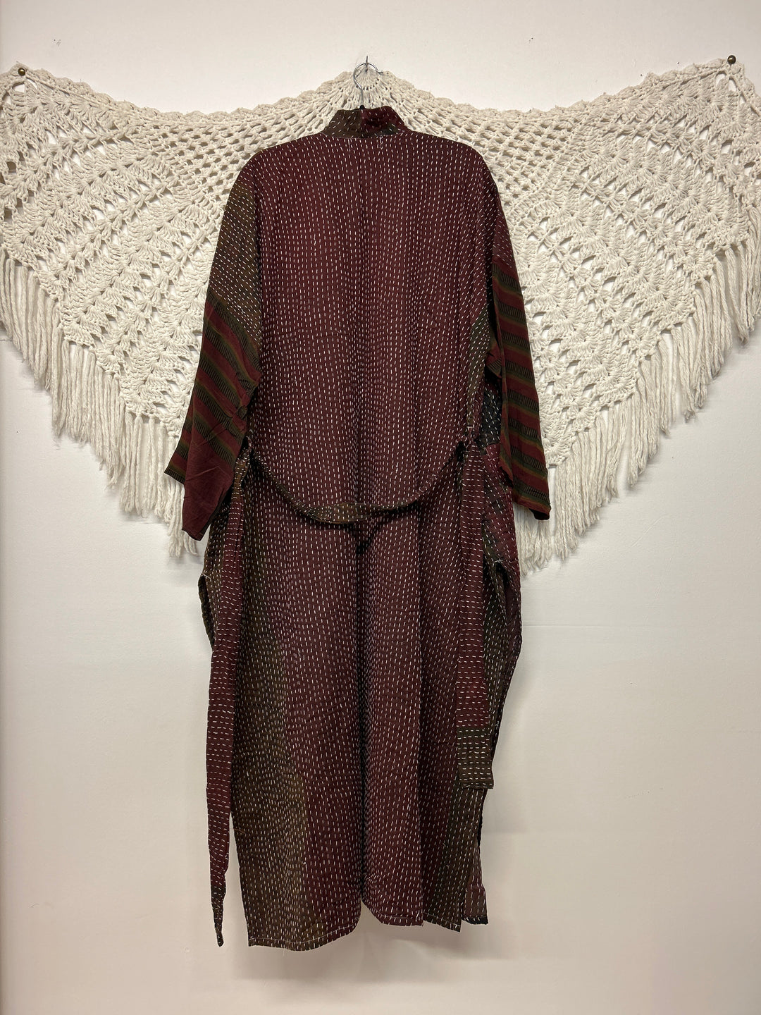 Majestic Caramel Overdye Kimono 1124 012