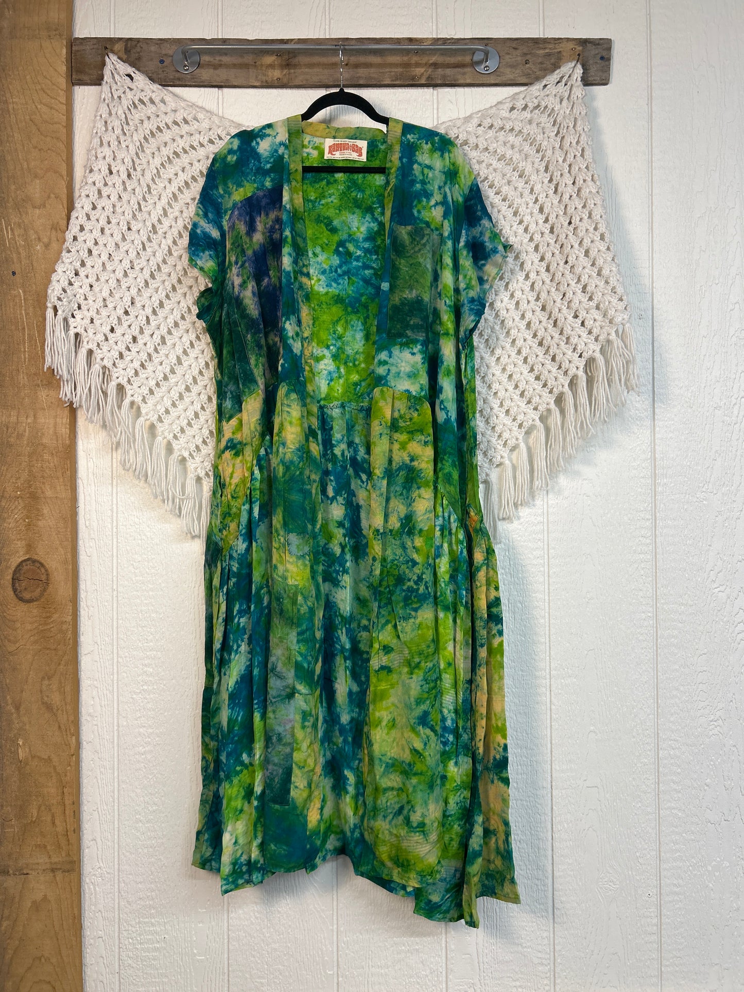 Crepe Sari Summer Evermore Kimono 0726 279