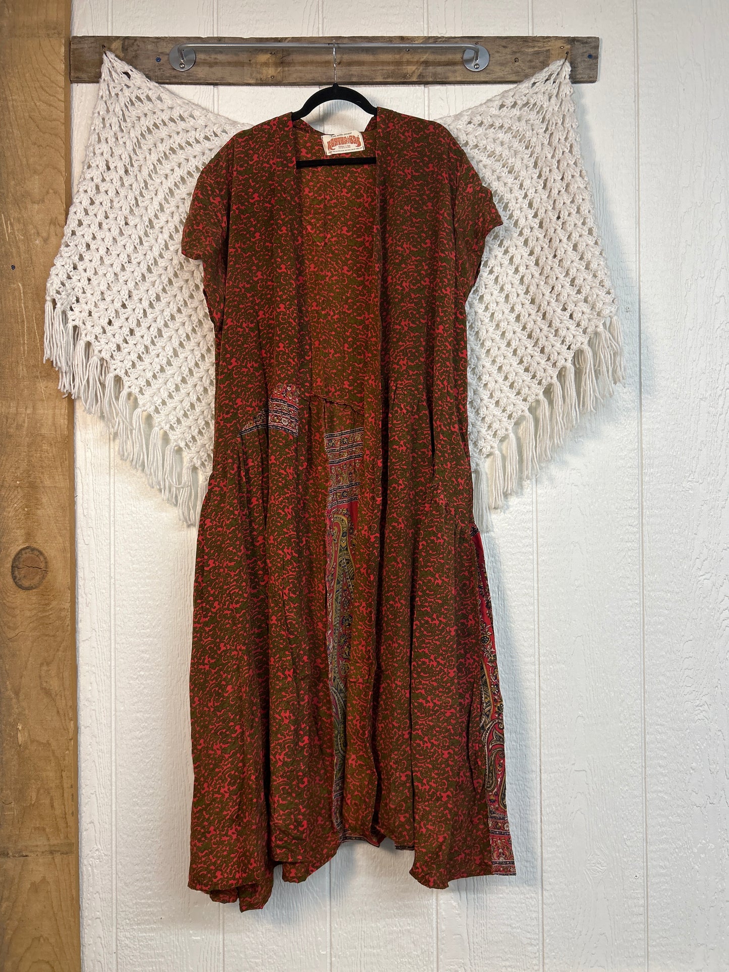 Crepe Sari Summer Evermore Kimono 0726 266