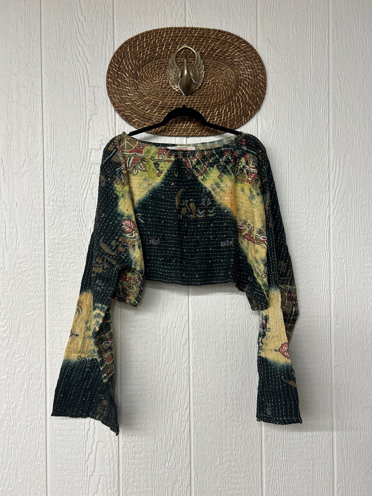 Pareo Kantha Abundance Crop Top 1225 039