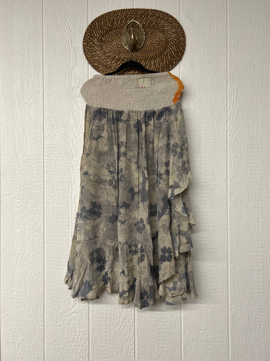 Crepe Sari Inner Peace Wrap Skirt 0626 027