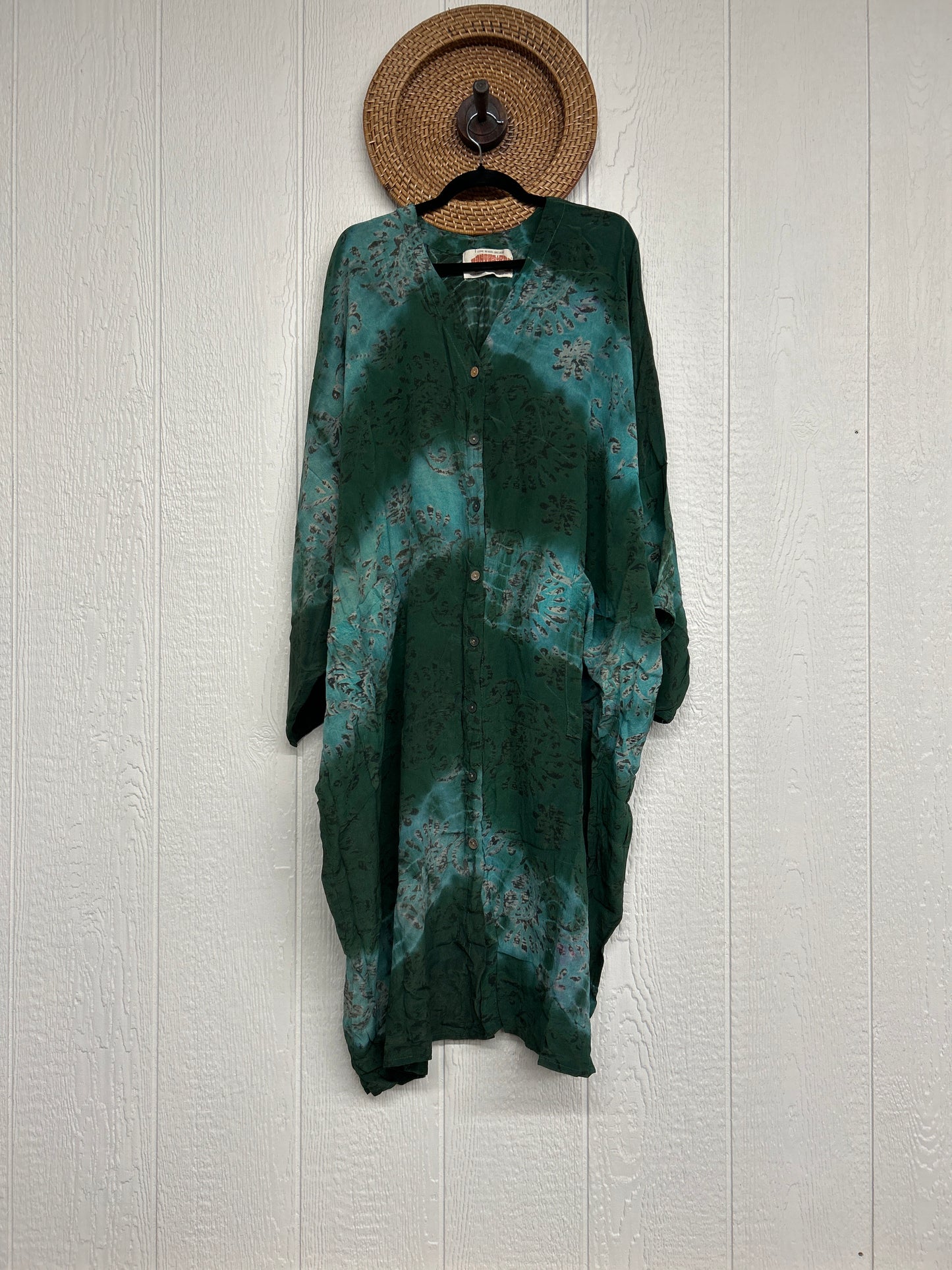 Crepe Sari Gaia Duster Dress 0826 226