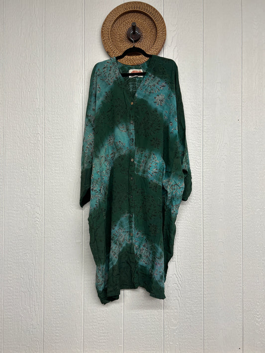 Crepe Sari Gaia Duster Dress 0826 226