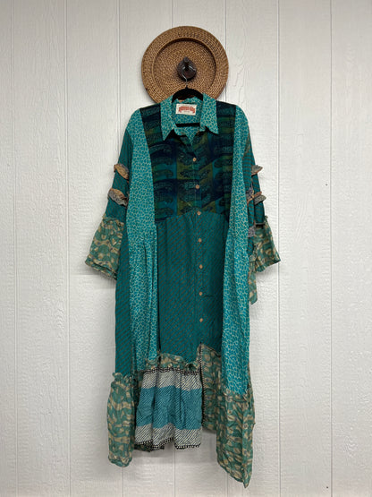 Crepe Sari Rhiannon Duster Dress 0226 150