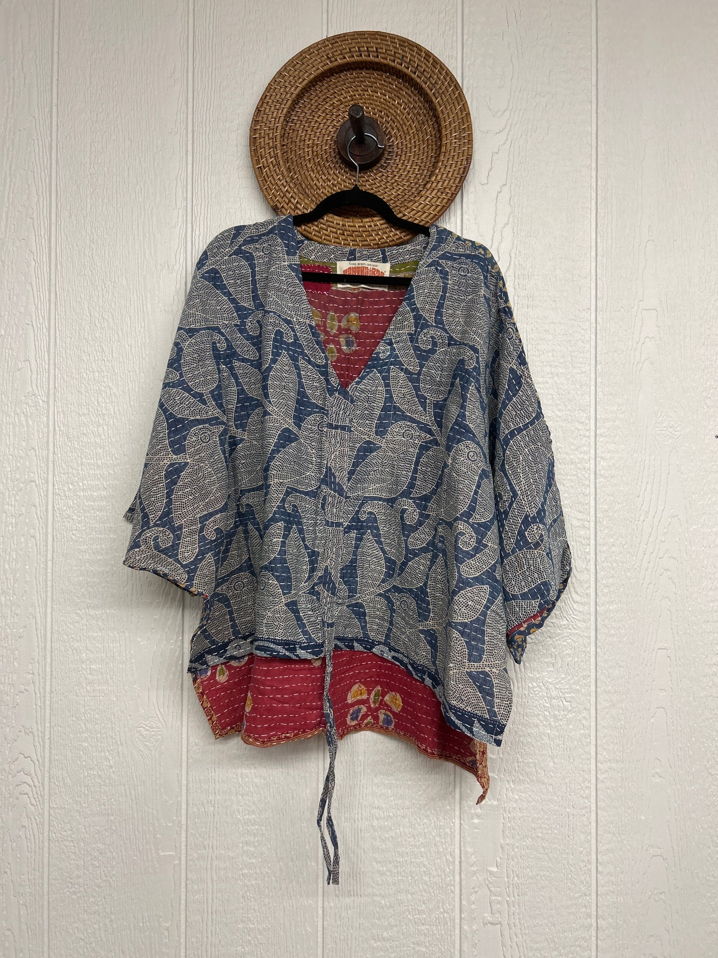 Pareo Kantha Hi-Lo Butterfly Top 0626 245