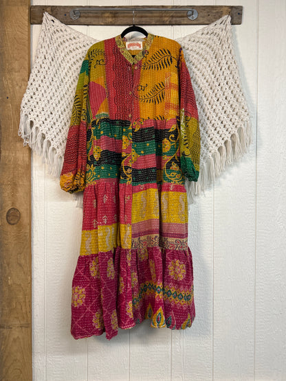 Pareo Kantha Luminous Maxi Dress 0126 238