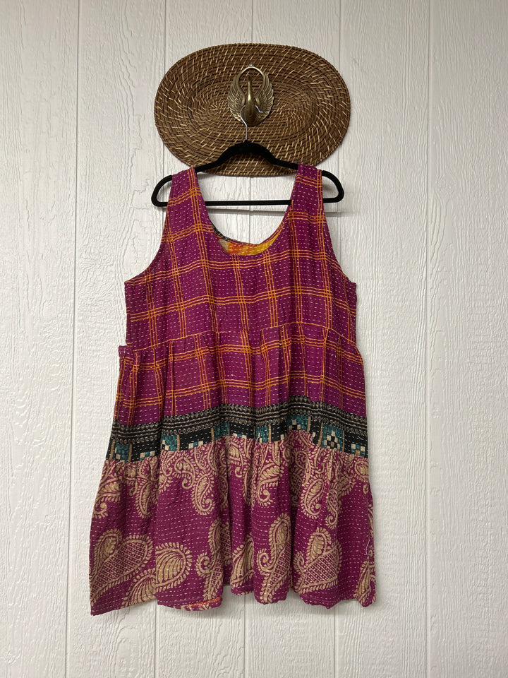 Kantha Meadow Mini Dress 0425 052