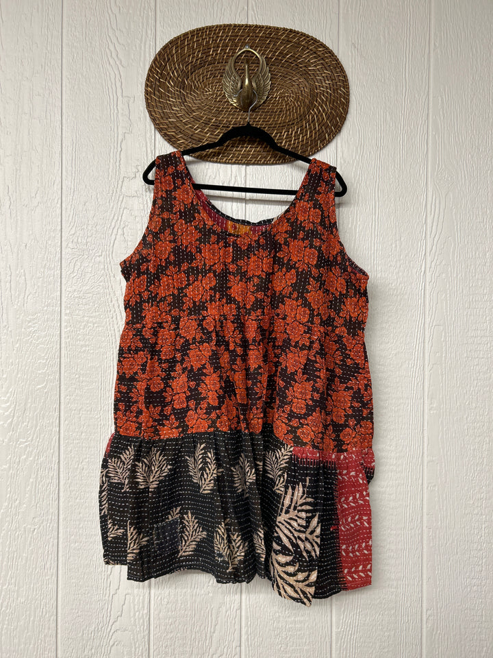 Kantha Meadow Mini Dress 0625 155