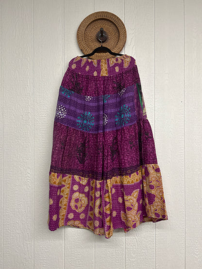 Pareo Kantha Lotus Maxi Skirt 0826 249