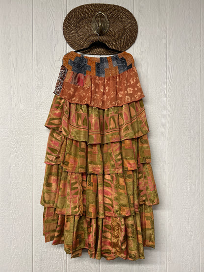 Rasgulla Sari Venus Ruffle Maxi 1125 091