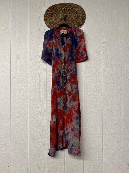 Crepe Sari Summer Woodstock Duster 0626 270