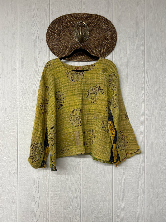 Pareo Kantha Wanderer Pocket Crop Top 0226 138