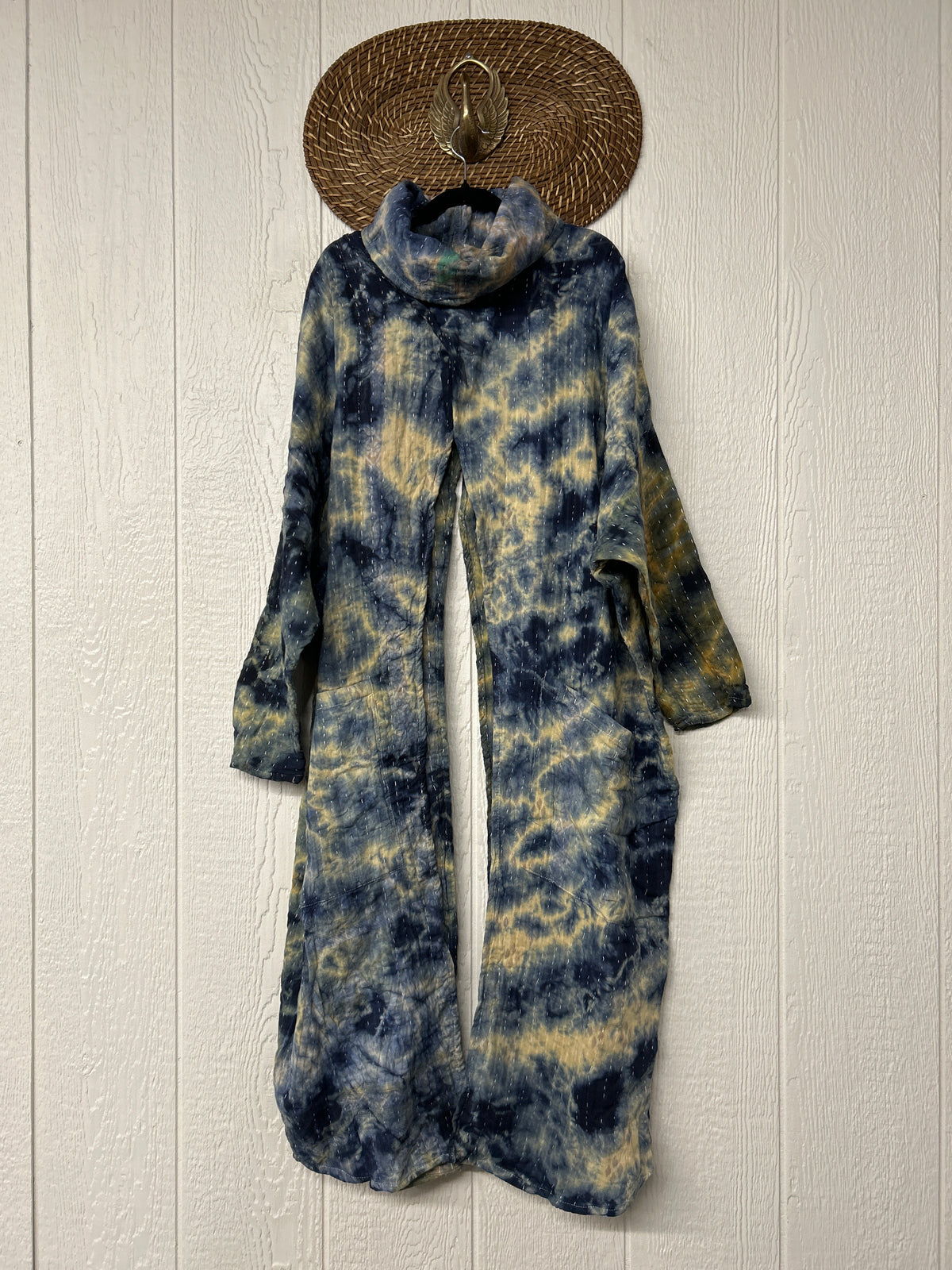 Aura Edit Koverlet Cowl Split Pullover 1026 025