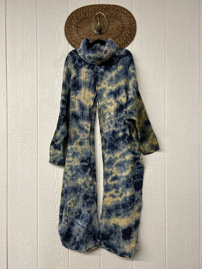 Aura Edit Koverlet Cowl Split Pullover 1026 025