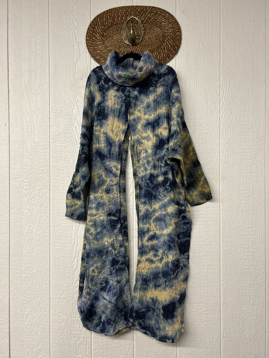 Aura Edit Koverlet Cowl Split Pullover 1026 025