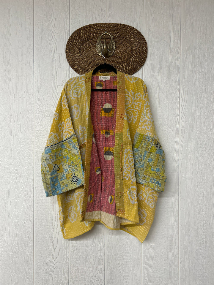 Kantha Shortie Kimono 0325 057