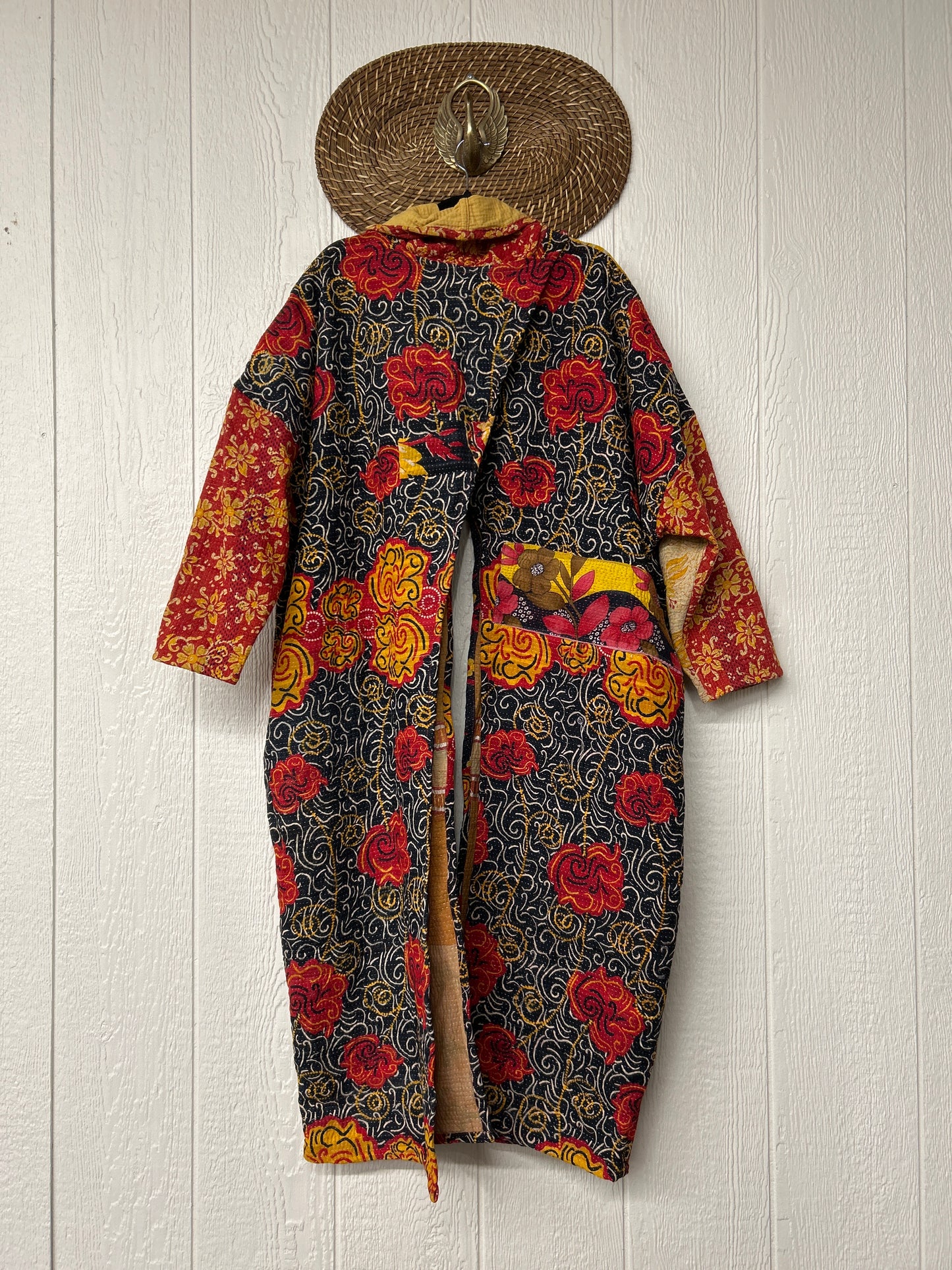 Fine Kantha Cowl Split Pullover 1225 157