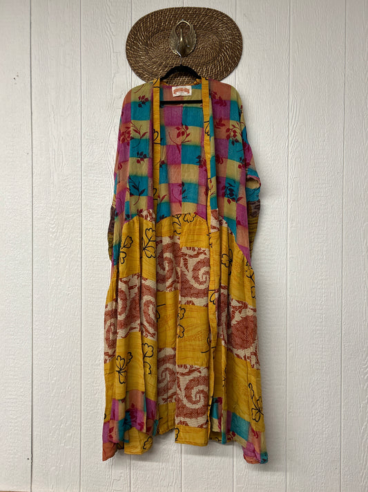 Crepe Sari Evermore Kimono 1026 023