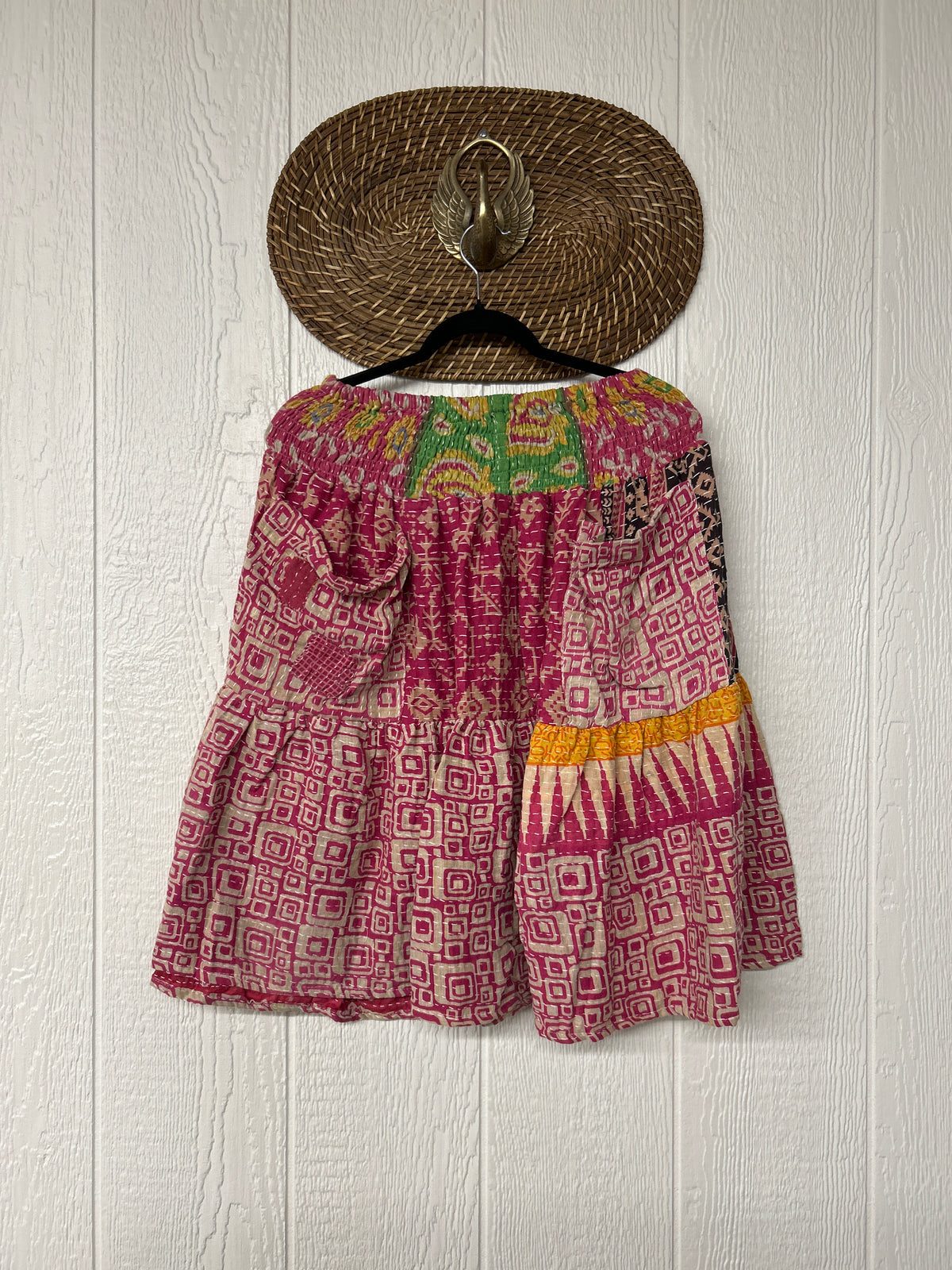 Pareo Kantha Meadow Skirt 0826 259