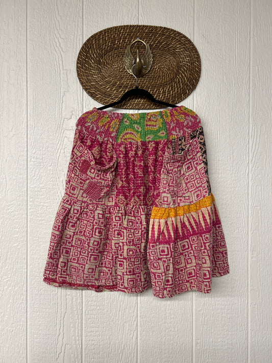 Pareo Kantha Meadow Skirt 0826 259