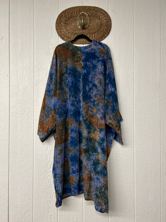 Crepe Sari Gaia Duster Dress 0426 253