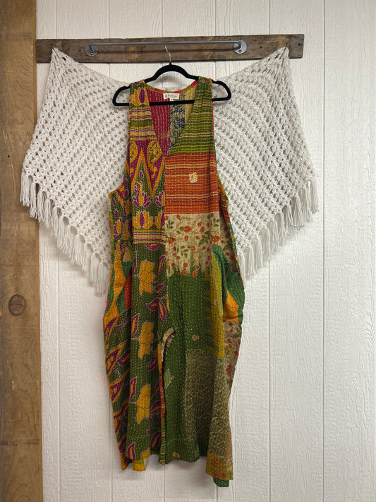 Kantha Harmony Wide Leg Jumpsuit  0825 134