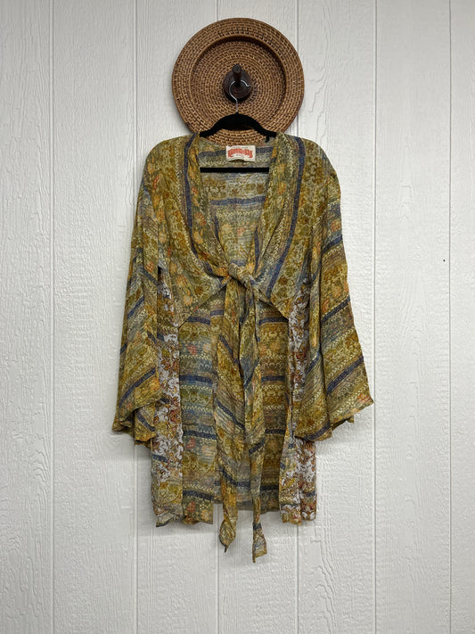 Crepe Sari Shortie Spellbound Kimono 0426 240