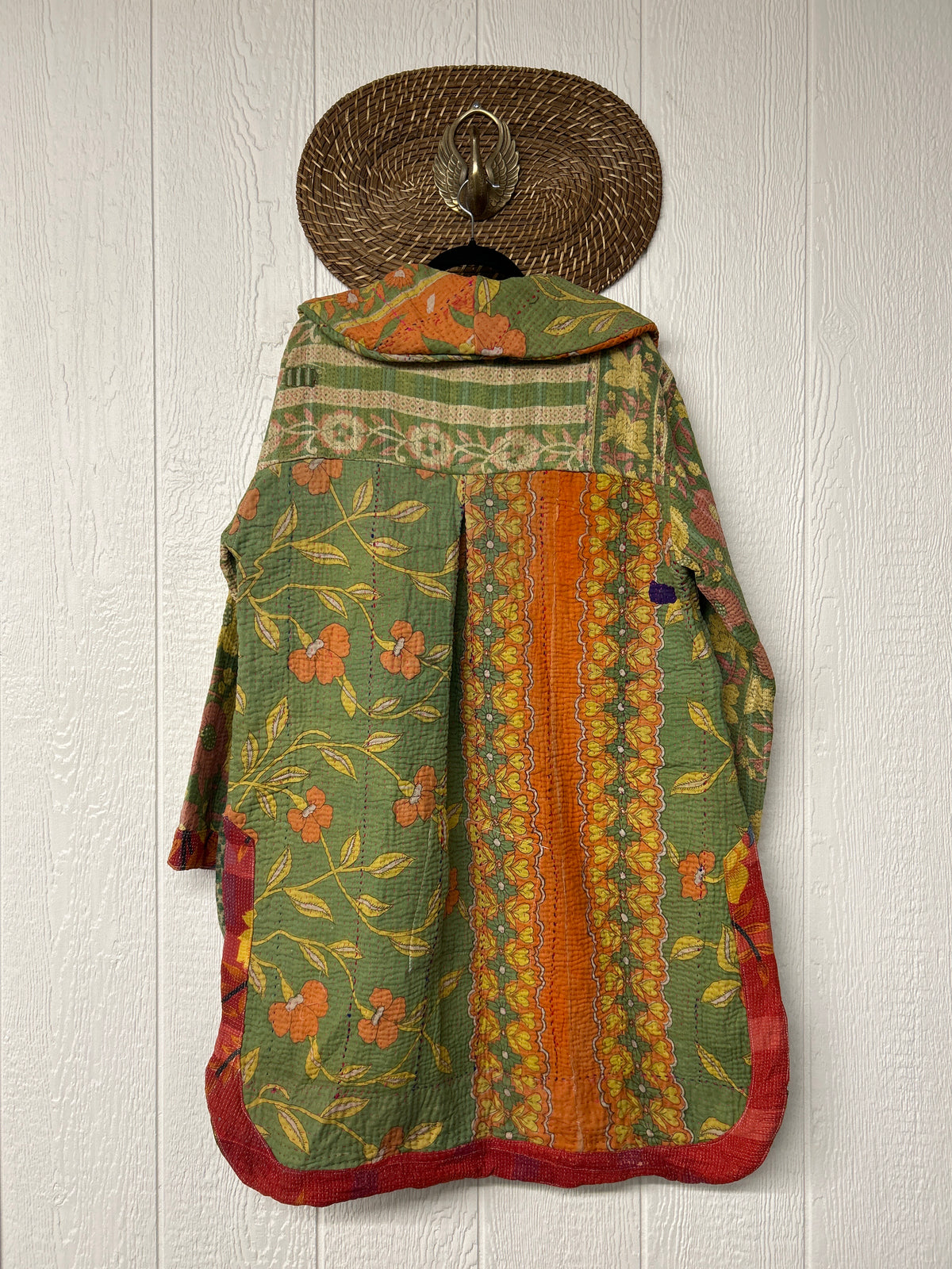 Fine Kantha Drifter Coat 1026 091