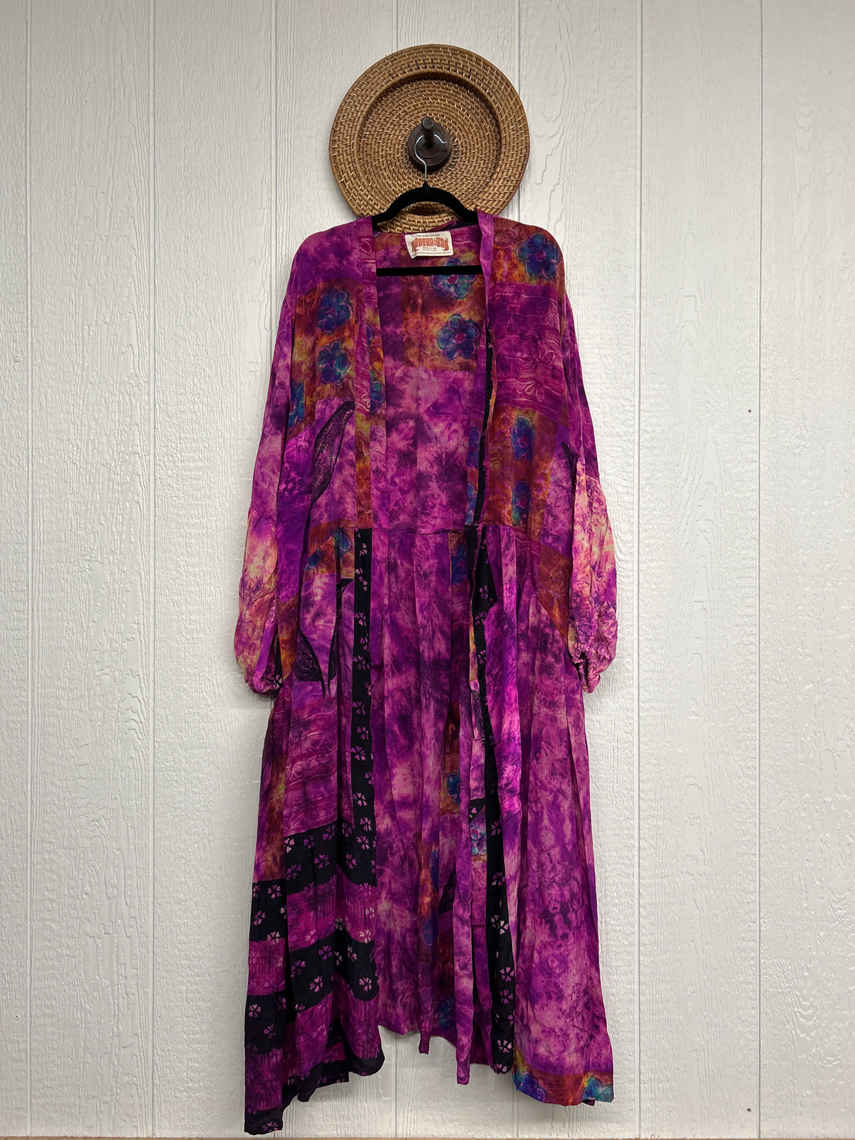 Crepe Sari Evermore Kimono 1026 086