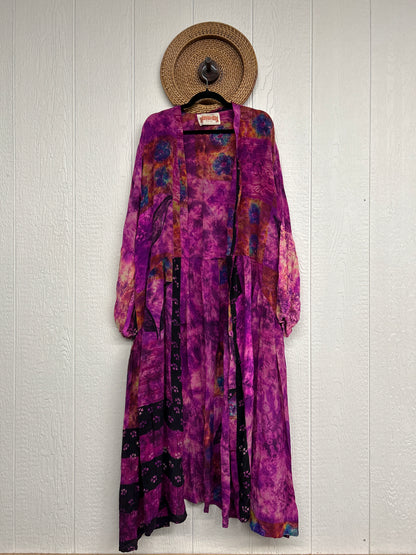 Crepe Sari Evermore Kimono 1026 086