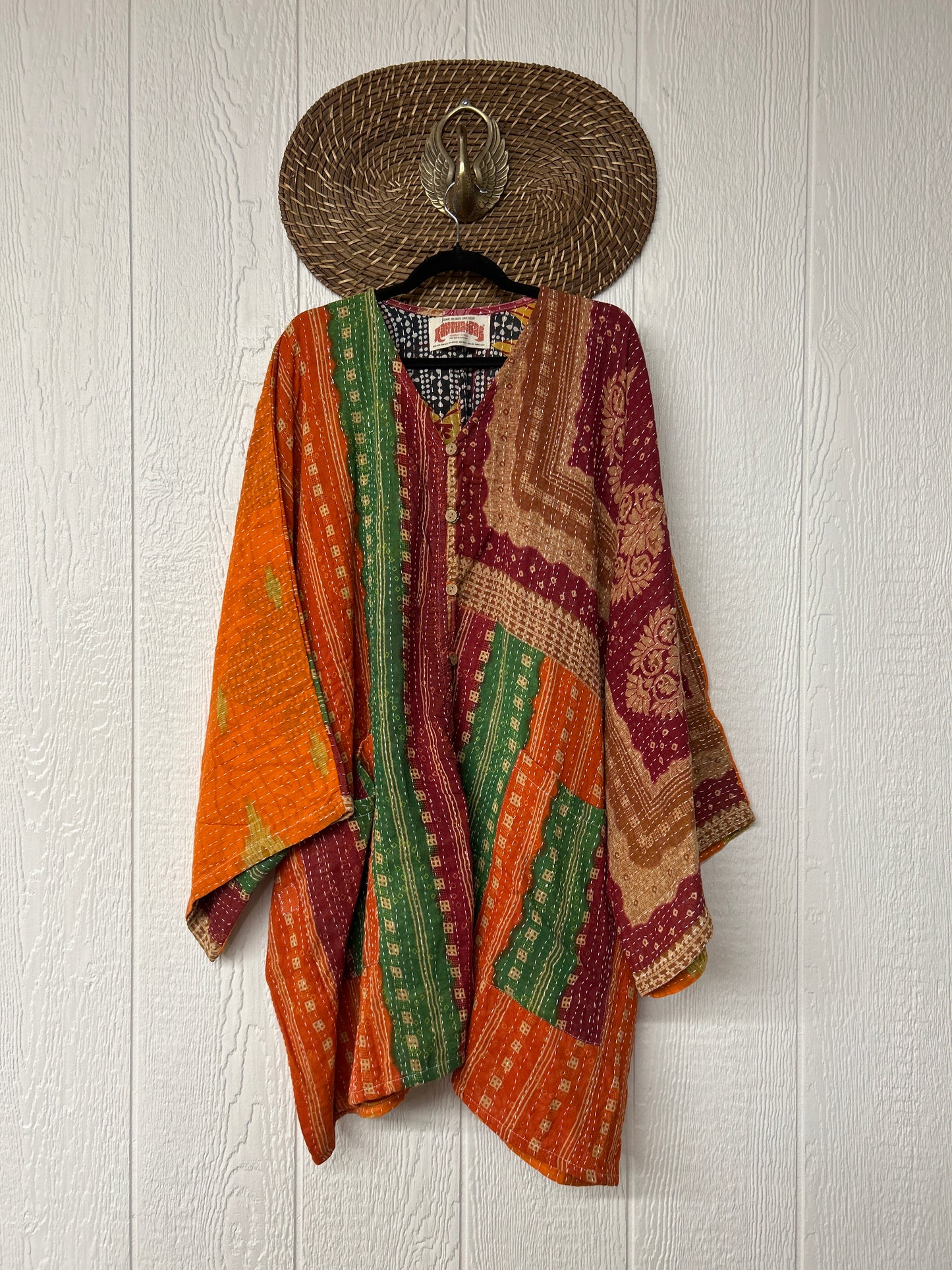 Pareo Kantha Gaia Button-Down Kimono 0126 032