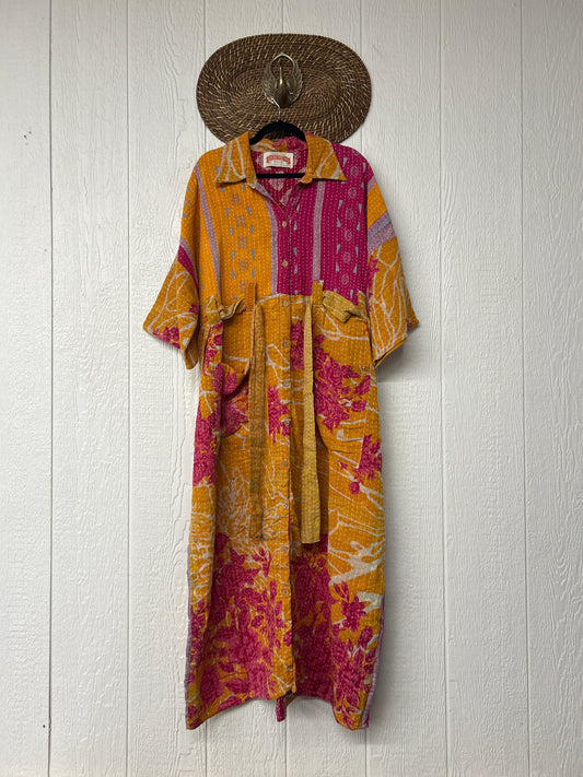 Pareo Kantha Gravity Duster Dress 0226 031