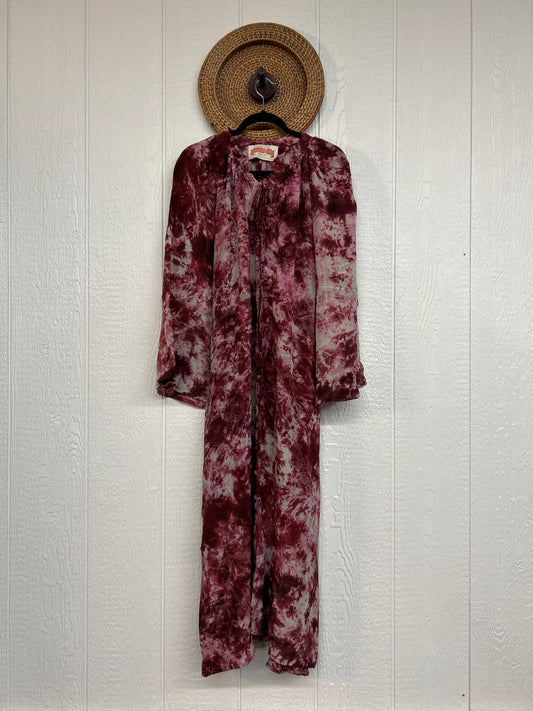 Crepe Sari Woodstock Duster Dress 0226 220