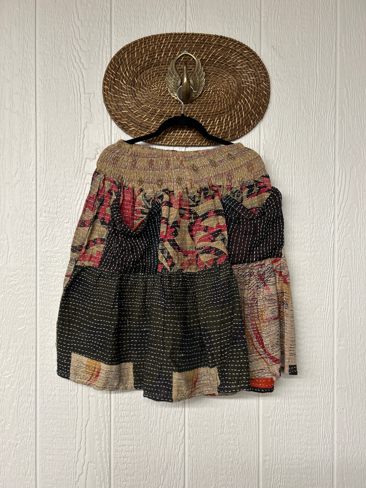 Pareo Kantha Meadow Skirt 0826 115