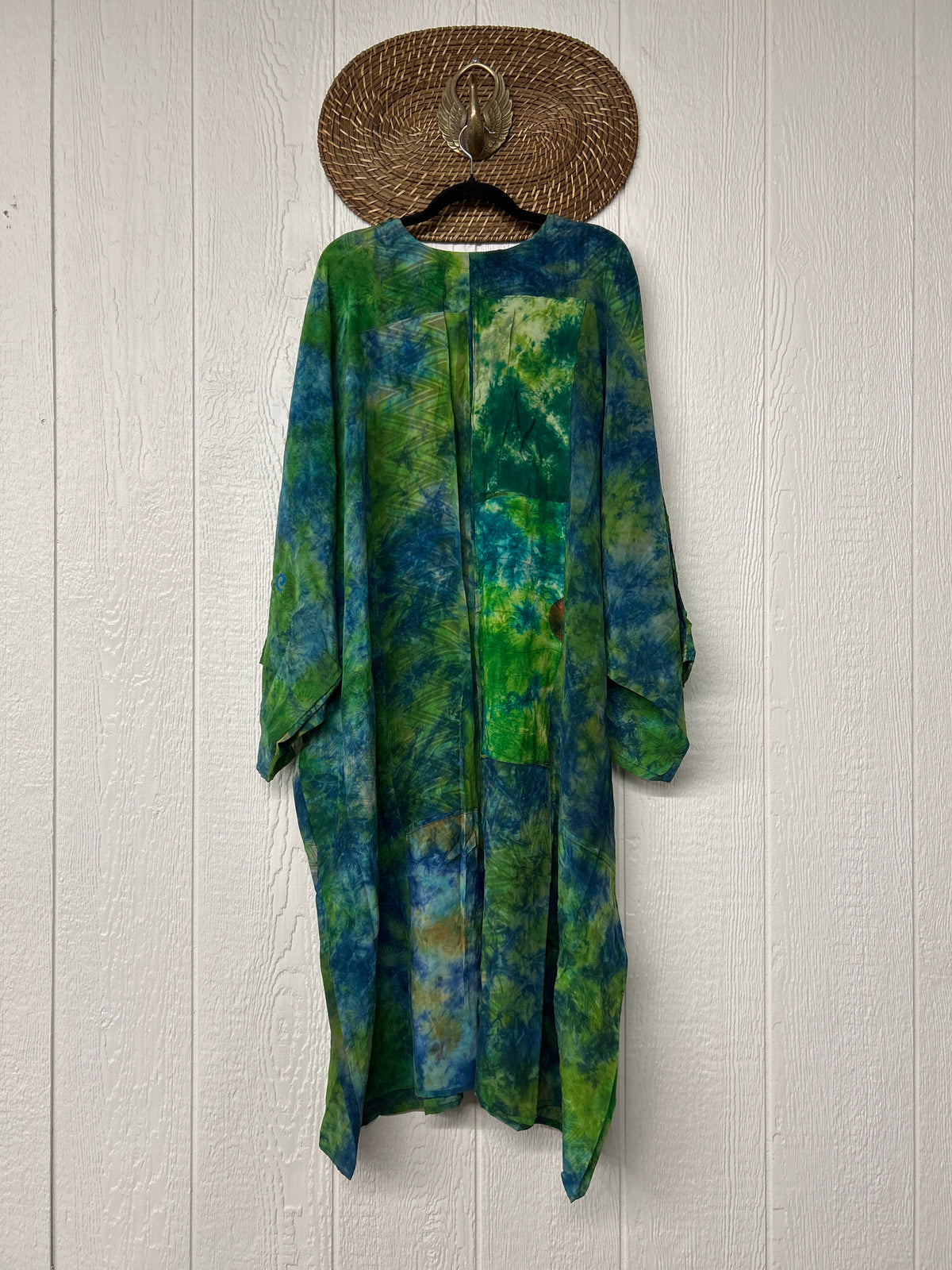 Crepe Sari Gaia Duster Dress 0826 108