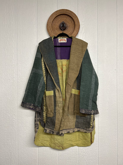 Fine Kantha Drifter Coat 1026 264