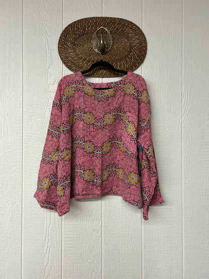 Pareo Kantha Wanderer Pocket Crop Top 0226 174