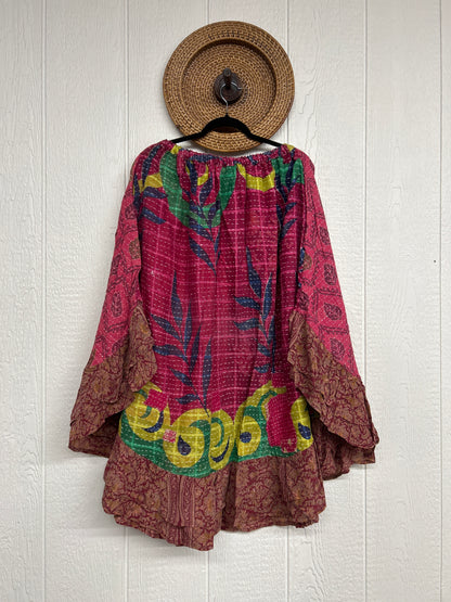 Pareo Kantha Wild Rose Skirt 0426 164