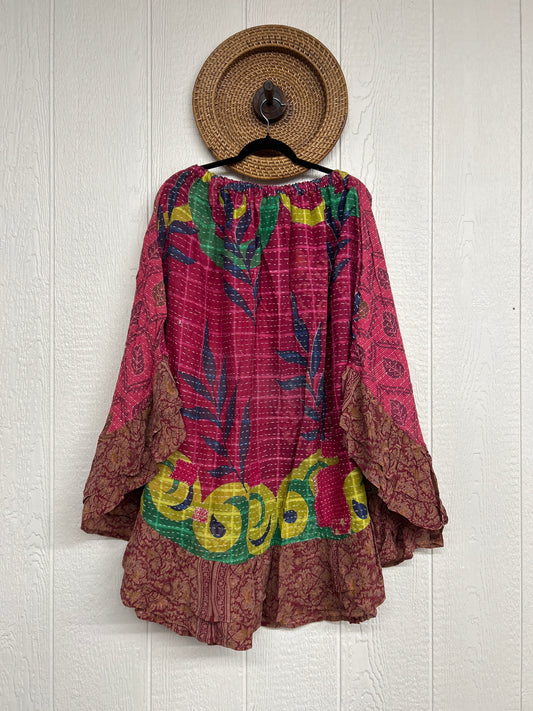 Pareo Kantha Wild Rose Skirt 0426 164