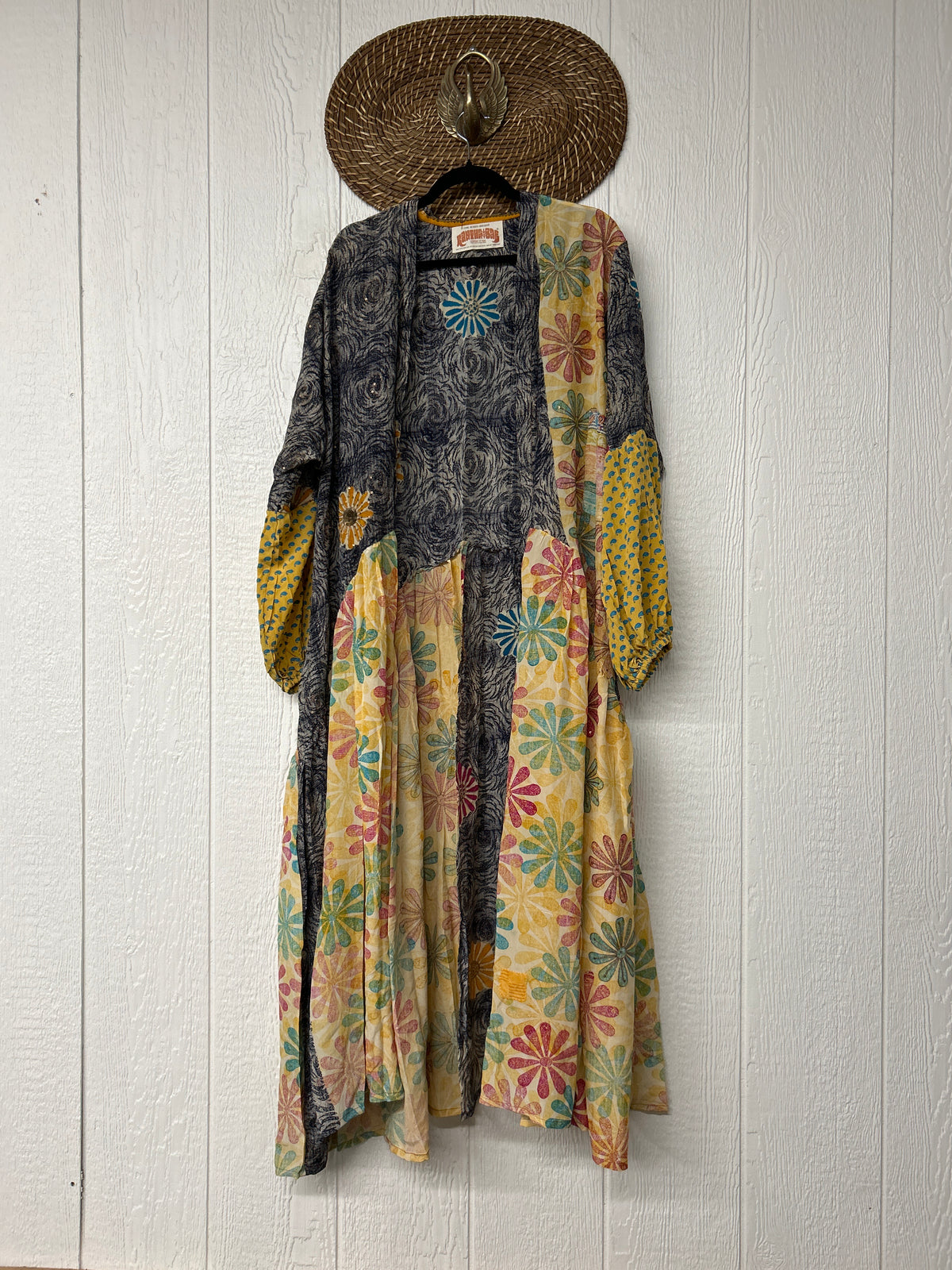 Crepe Sari Evermore Kimono 1026 088